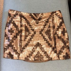 Haute Hippie sequin skirt xs worn once